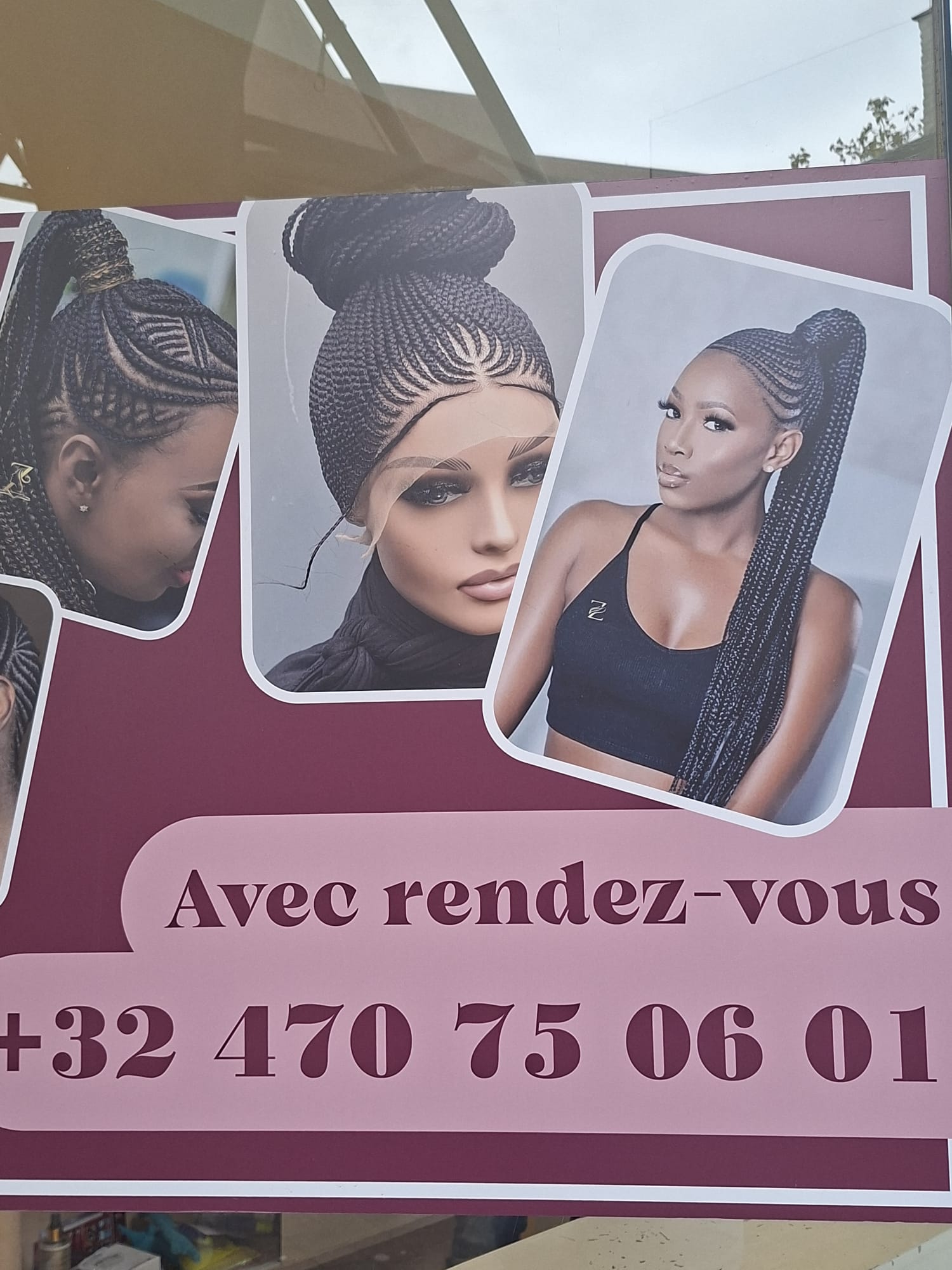 Tres Joli Afro Salon braiding styles